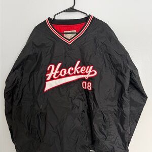 Vintage Steve and Barrys Hockey 08 Nylon pullover